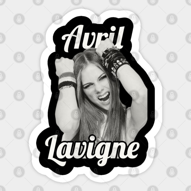 Avril Lavigne / 1984 Sticker by glengskoset